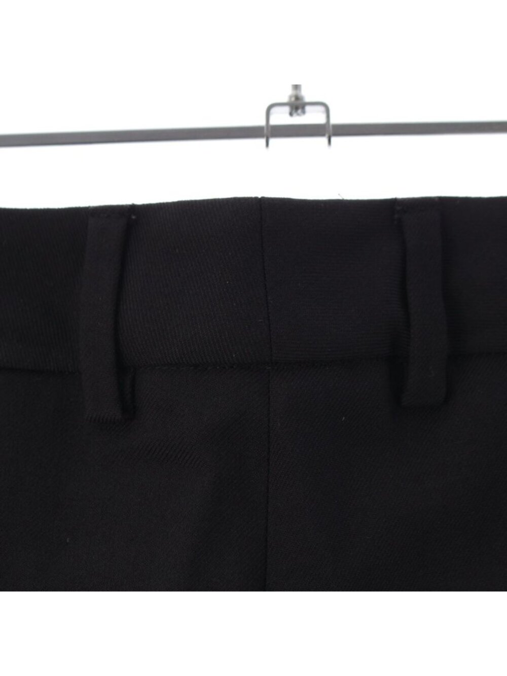 Saint Laurent Wool Side Zip Trousers Pants Black 34 - Picture 8 of 10